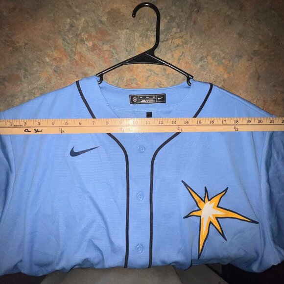 Nike Tampa Bay Rays Wander Franco #5 Authentic Jersey XXL - Picture 5 of 9